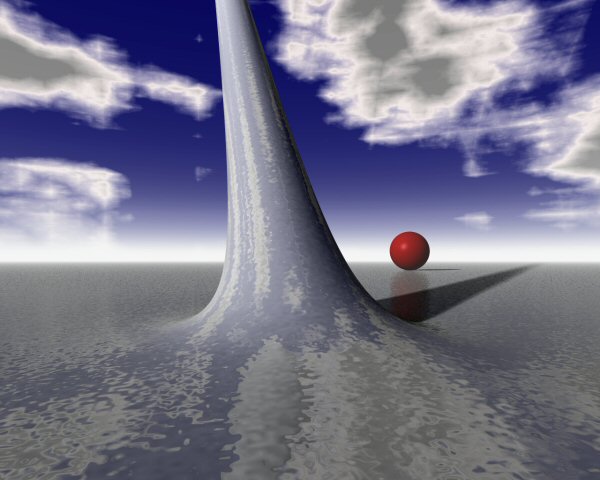 Bild mit eigenem Raytracer erstellt