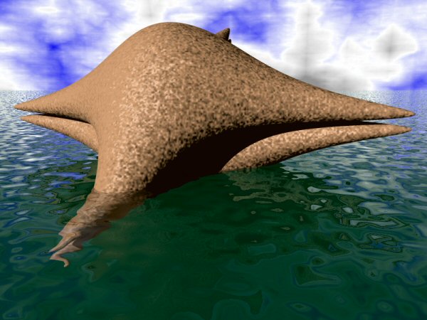 Bild mit eigenem Raytracer erstellt